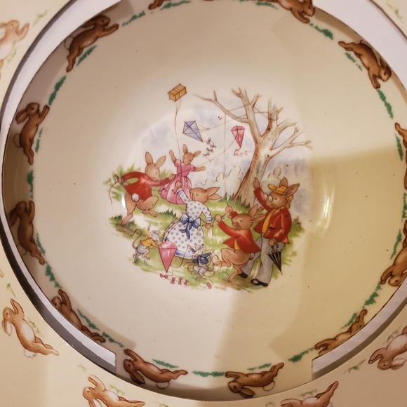 Royal Doulton Other Of A 2 3pc Royal Doulton Baby Gift Set